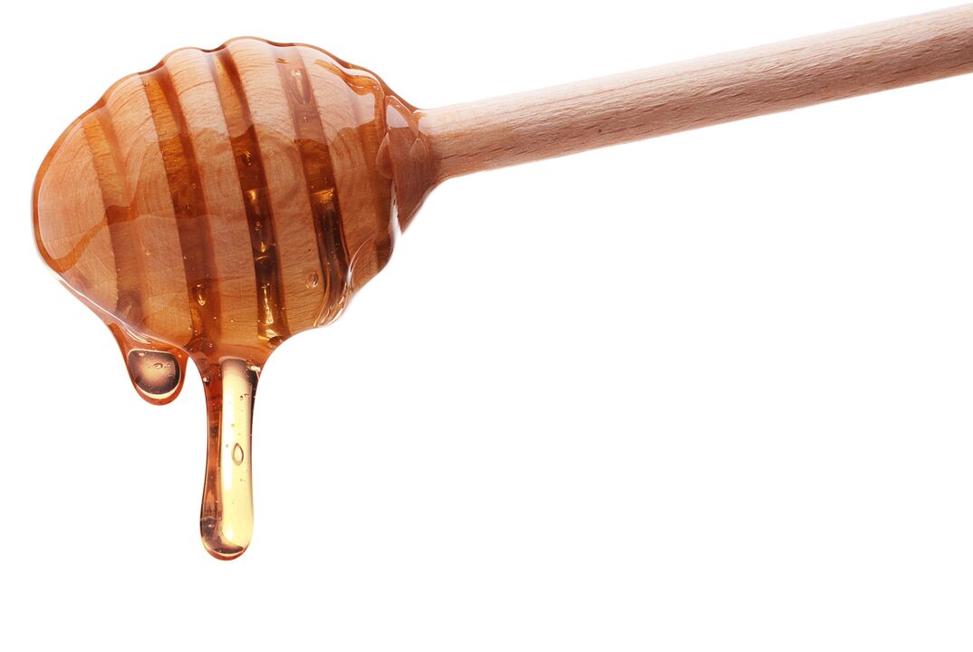 медът символизира мъжкото смазване, когато е възбуден