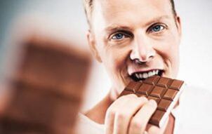 Яденето на шоколад - предотвратяване на еректилна дисфункция